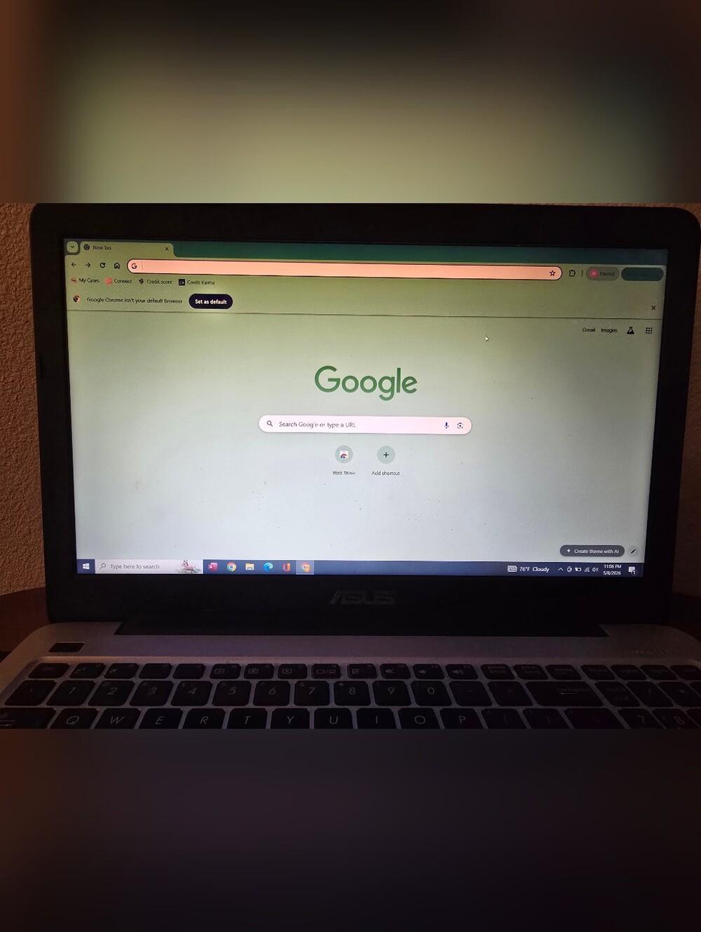 ASUS Laptop With 15 Inch Screen. Great Working Condition